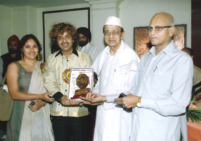 Rashtriya Gaurav Award for Jayanta and Pranaame Bhagawati